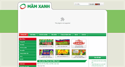 Desktop Screenshot of mamxanh.vn