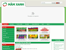 Tablet Screenshot of mamxanh.vn